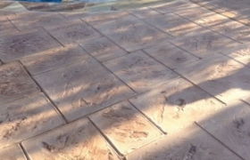 Stamped Decking